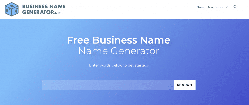 business name generator small business marketing
